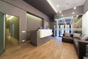 dentist reception
